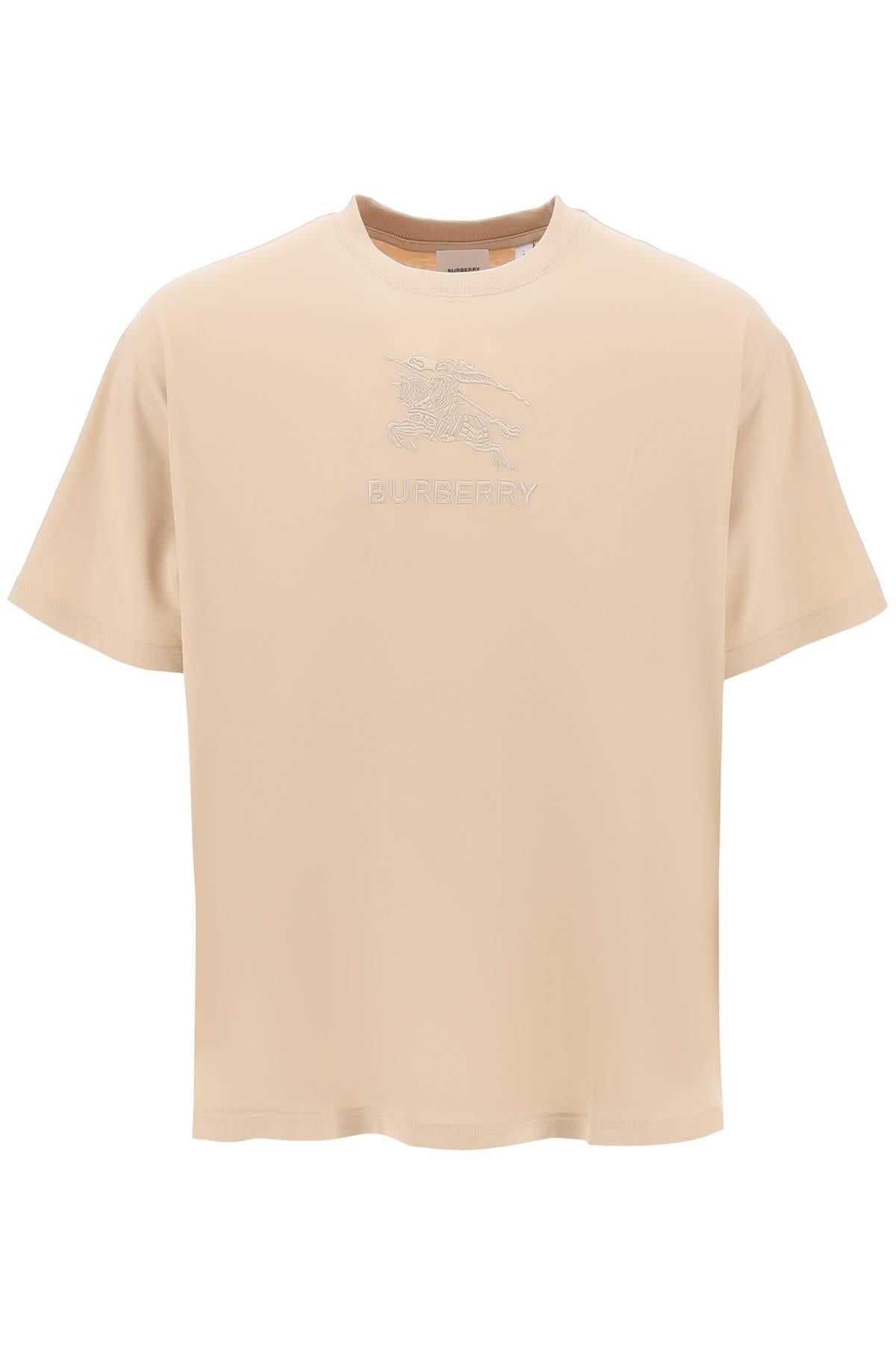 Burberry t shirt mens 2025 brown